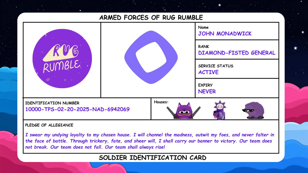 Rug Rumble | The Battlefield for Memecoins - Farcaster Mini Apps